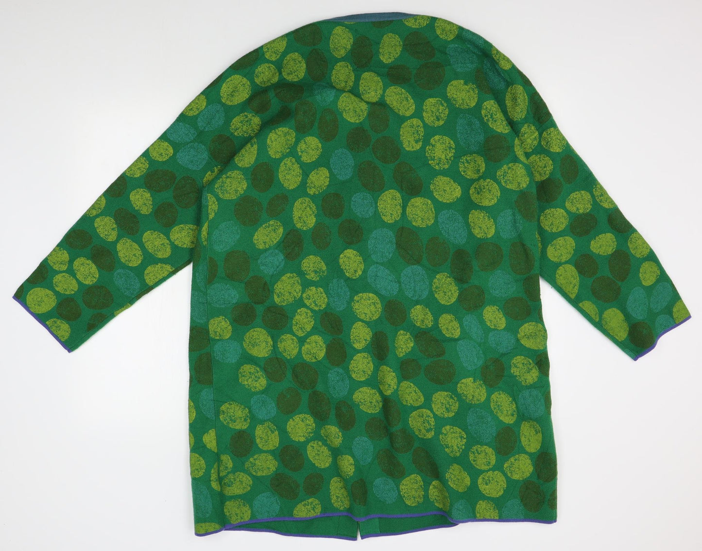 Gudrun Sjöden Womens Green   Cardigan Jumper Size XL