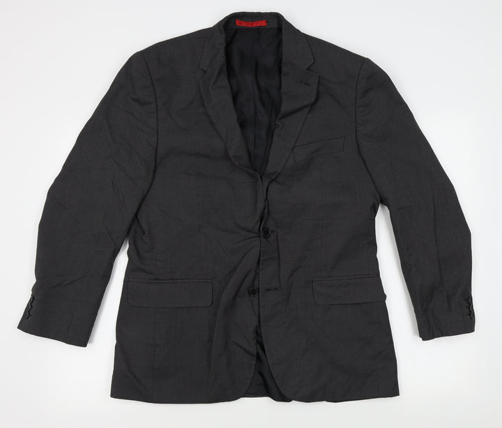 Burton Mens Grey   Jacket Blazer Size 40