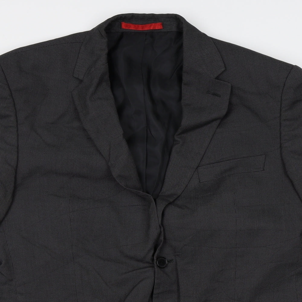 Burton Mens Grey   Jacket Blazer Size 40