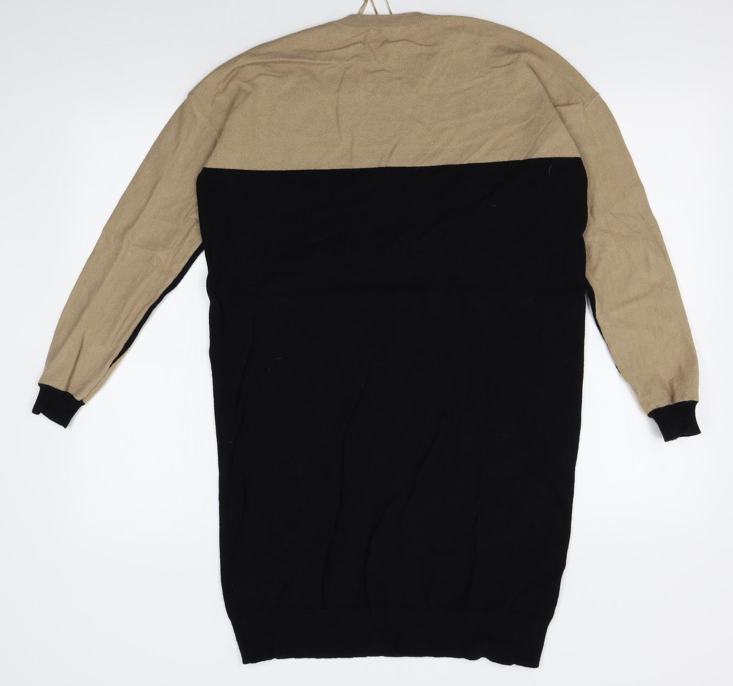 Oliver Bonas Womens Black   Jumper Dress  Size 8