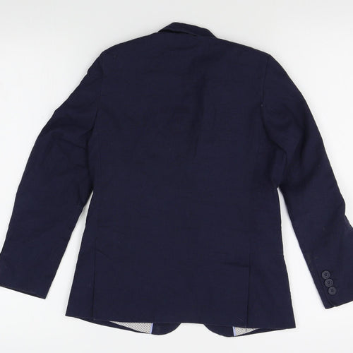 John Lewis Boys Blue   Jacket Blazer Size 9 Years