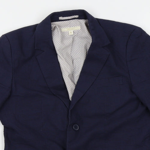 John Lewis Boys Blue   Jacket Blazer Size 9 Years