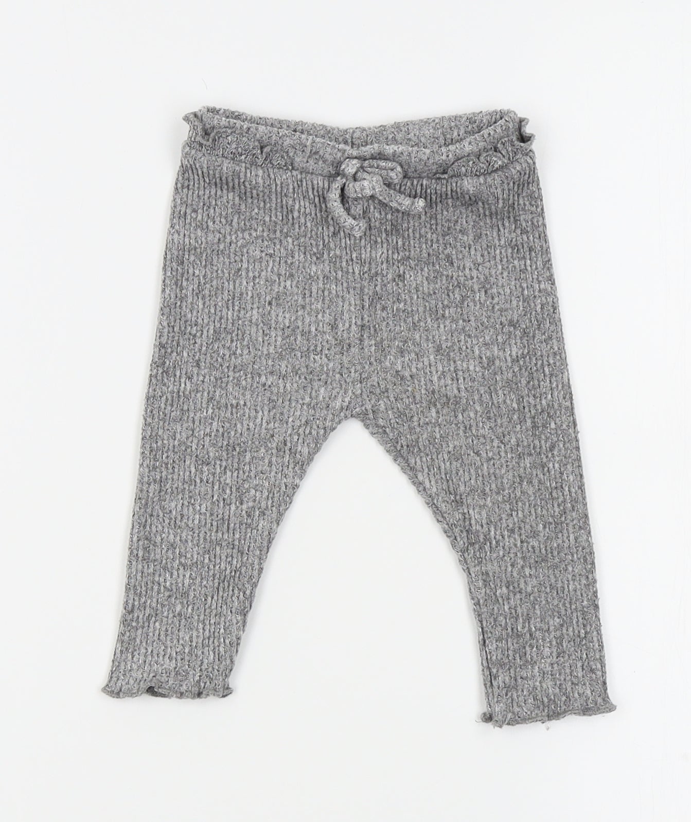 Zara Girls Grey   Jogger Trousers Size 3-6 Months