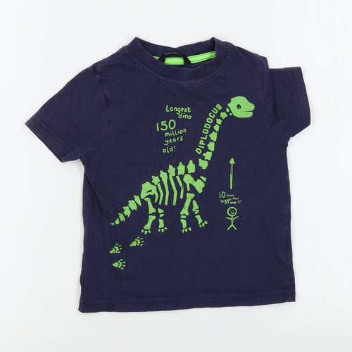 George Baby Blue    Pyjama Top Size 18-24 Months