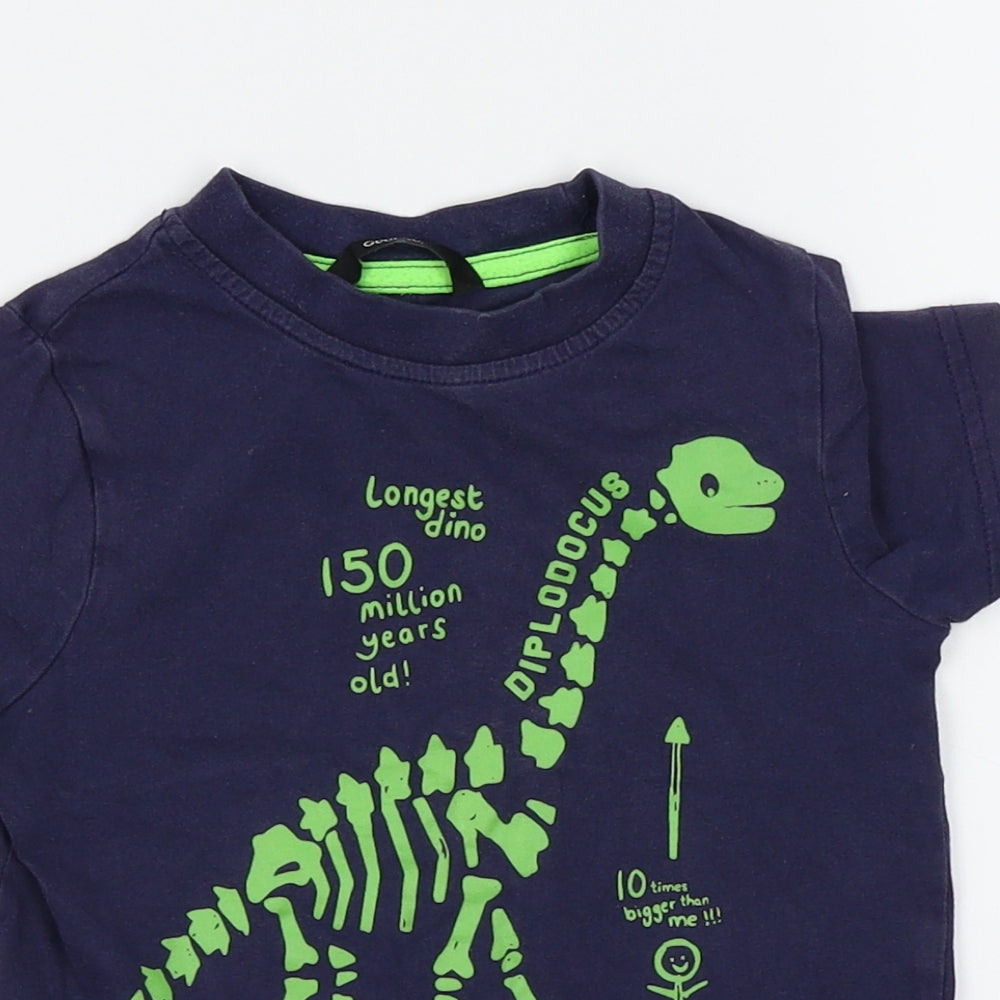 George Baby Blue    Pyjama Top Size 18-24 Months