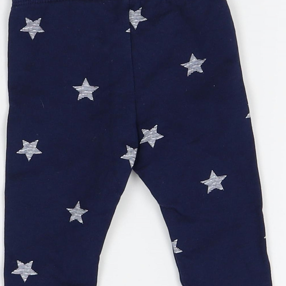 H&M Baby Blue    Pyjama Pants Size 0-3 Months