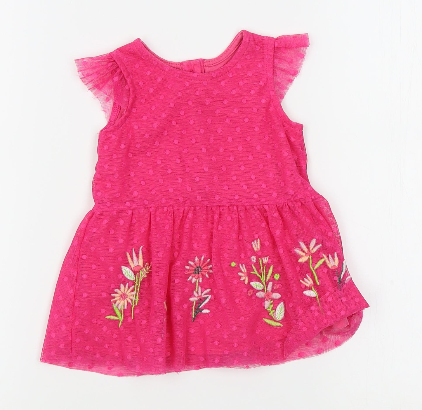 Nutmeg Girls Pink   A-Line  Size 3-6 Months