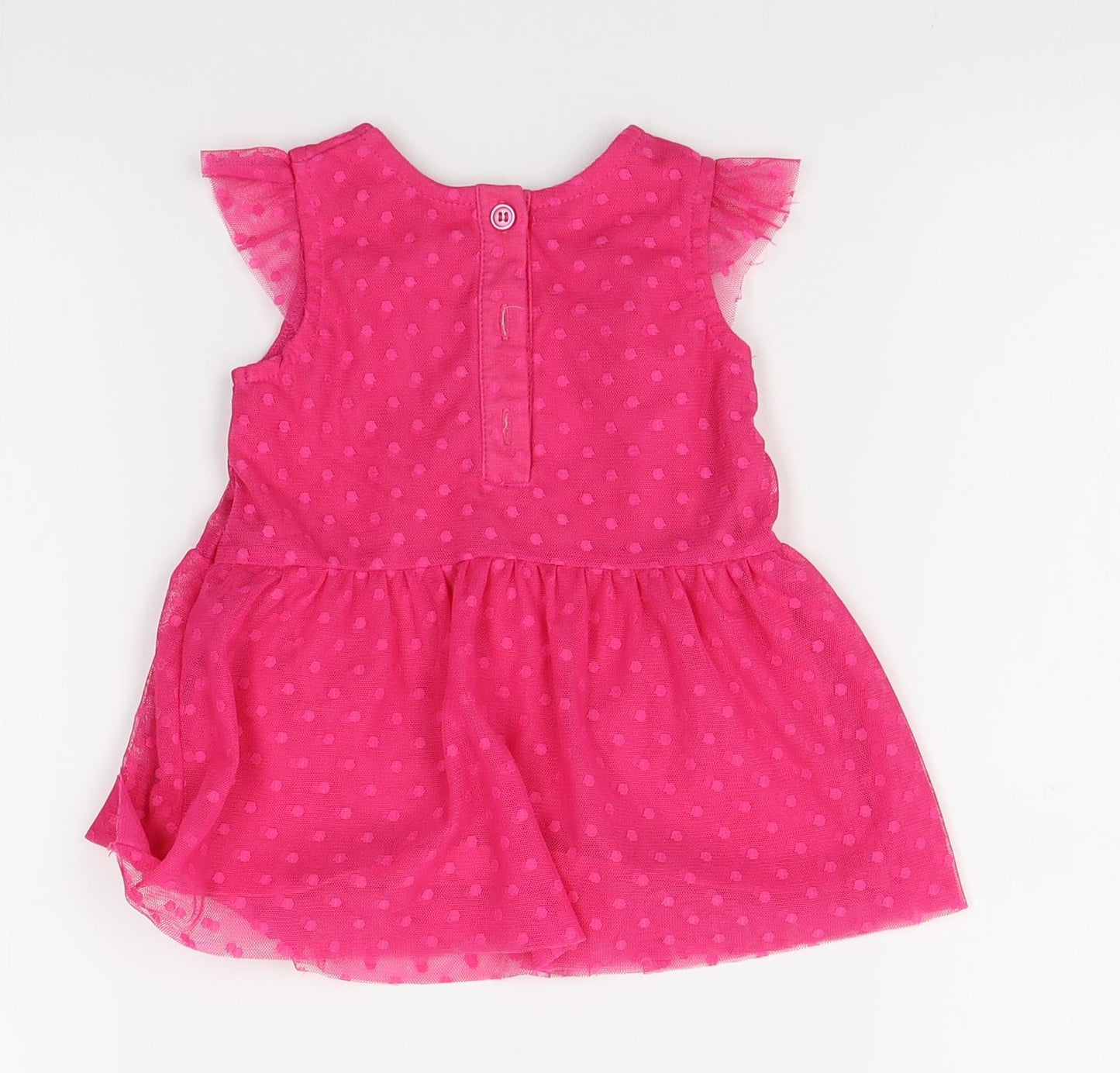 Nutmeg Girls Pink   A-Line  Size 3-6 Months