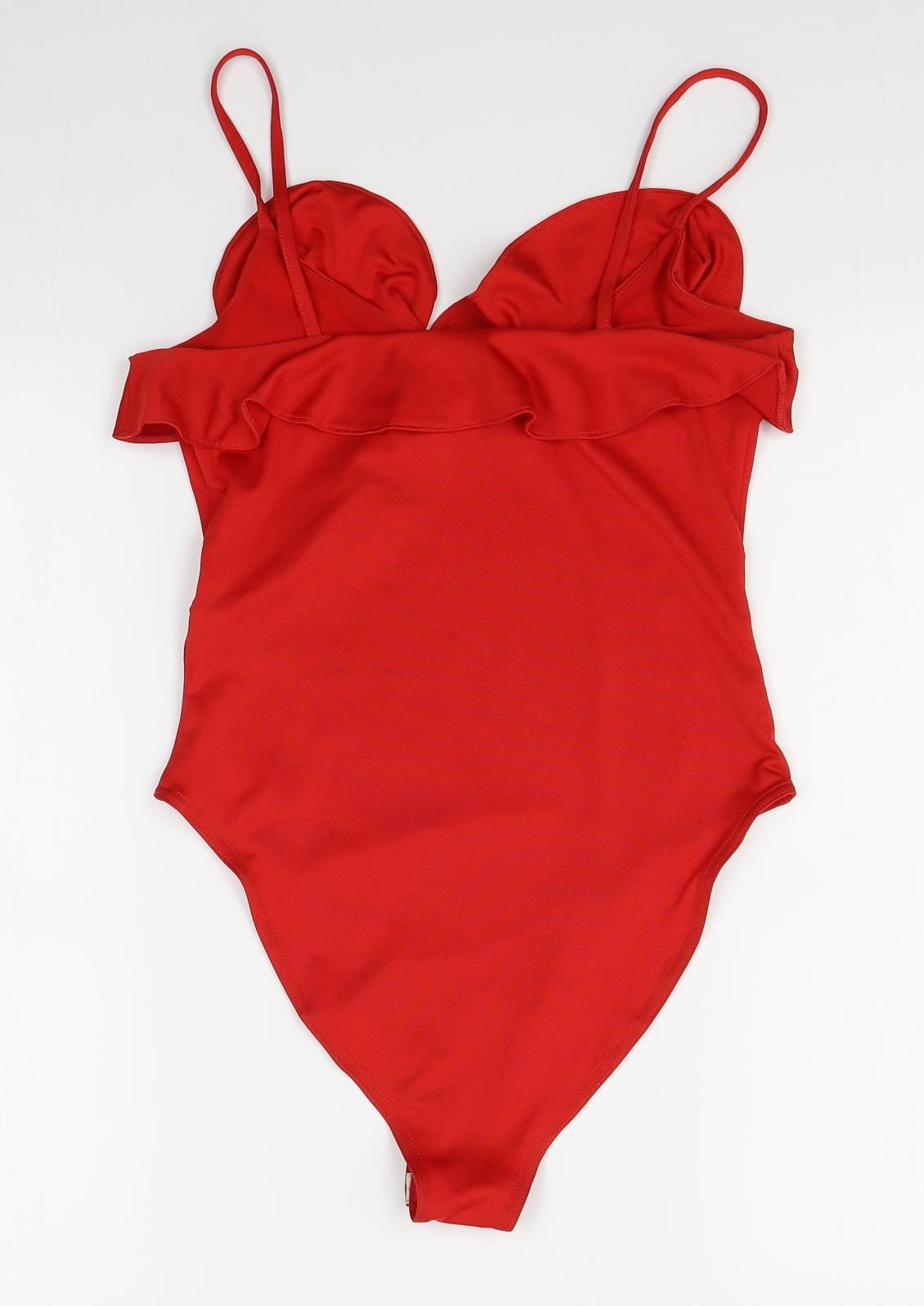 Miss Selfridge Womens Red   Leotard One-Piece Size 10