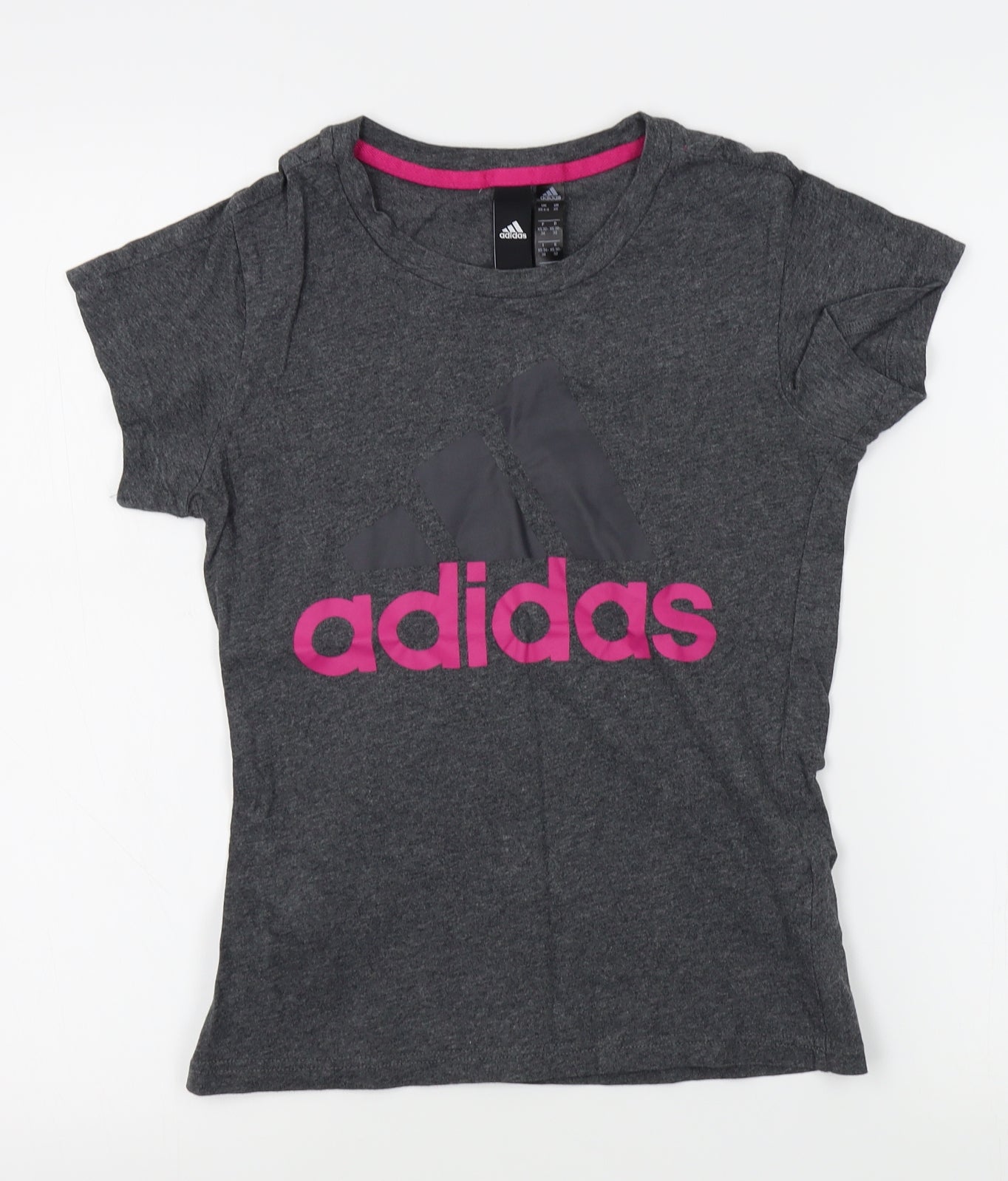 adidas Womens Grey   Basic T-Shirt Size XS