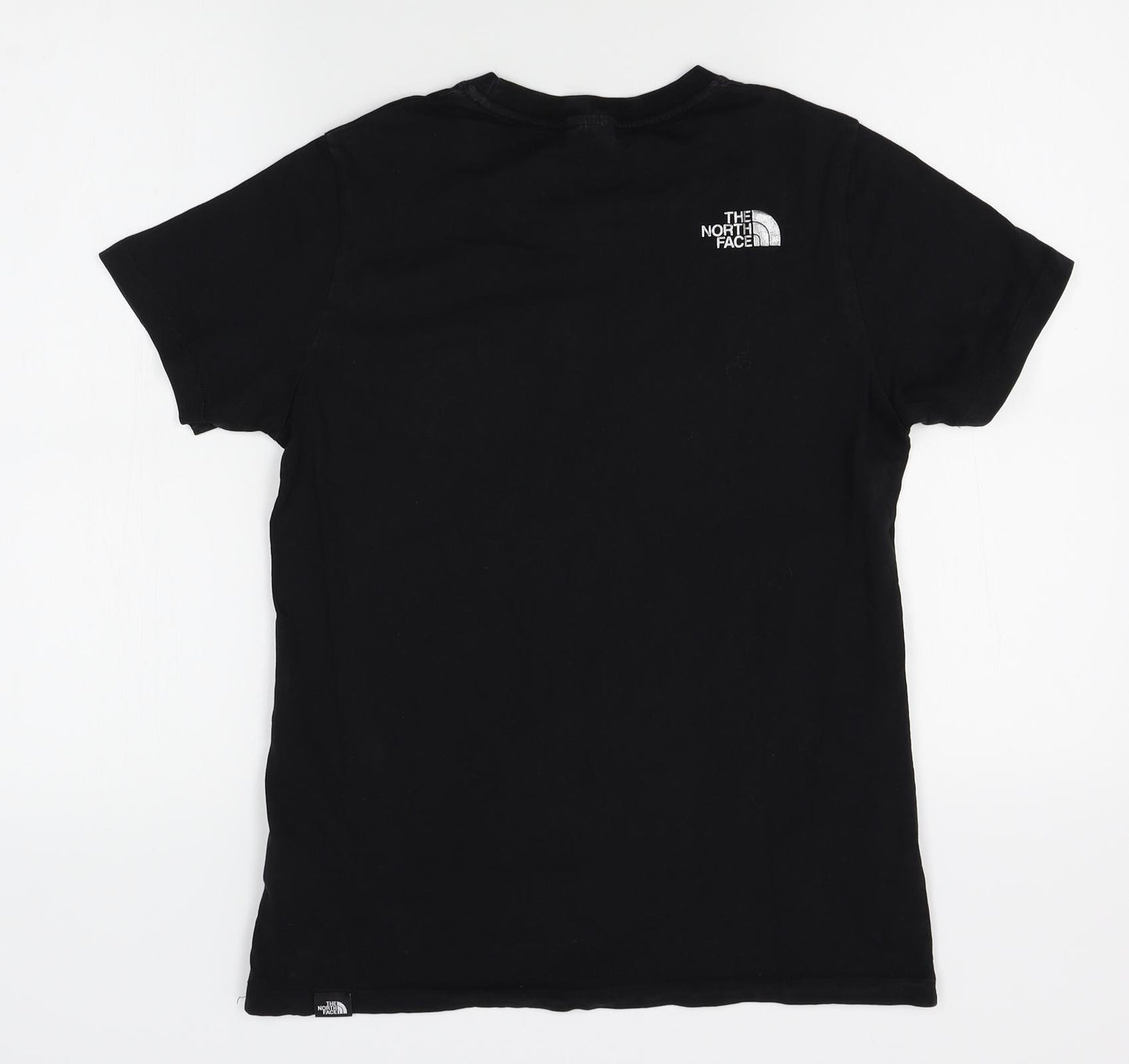 The North Face Womens Black   Basic T-Shirt Size S  - shiny logo