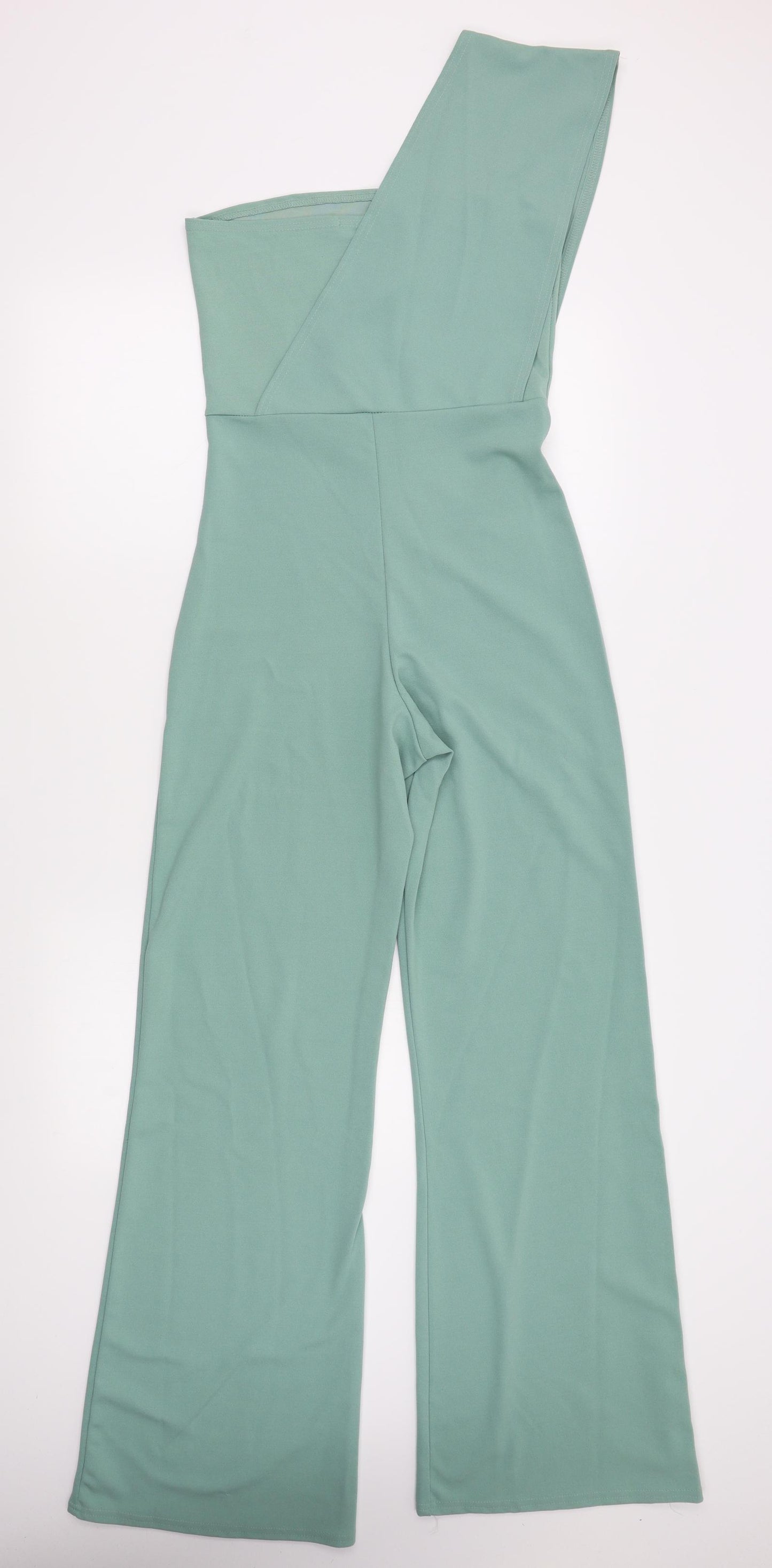 PRETTYLITTLETHING Womens Green   Jumpsuit One-Piece Size 10