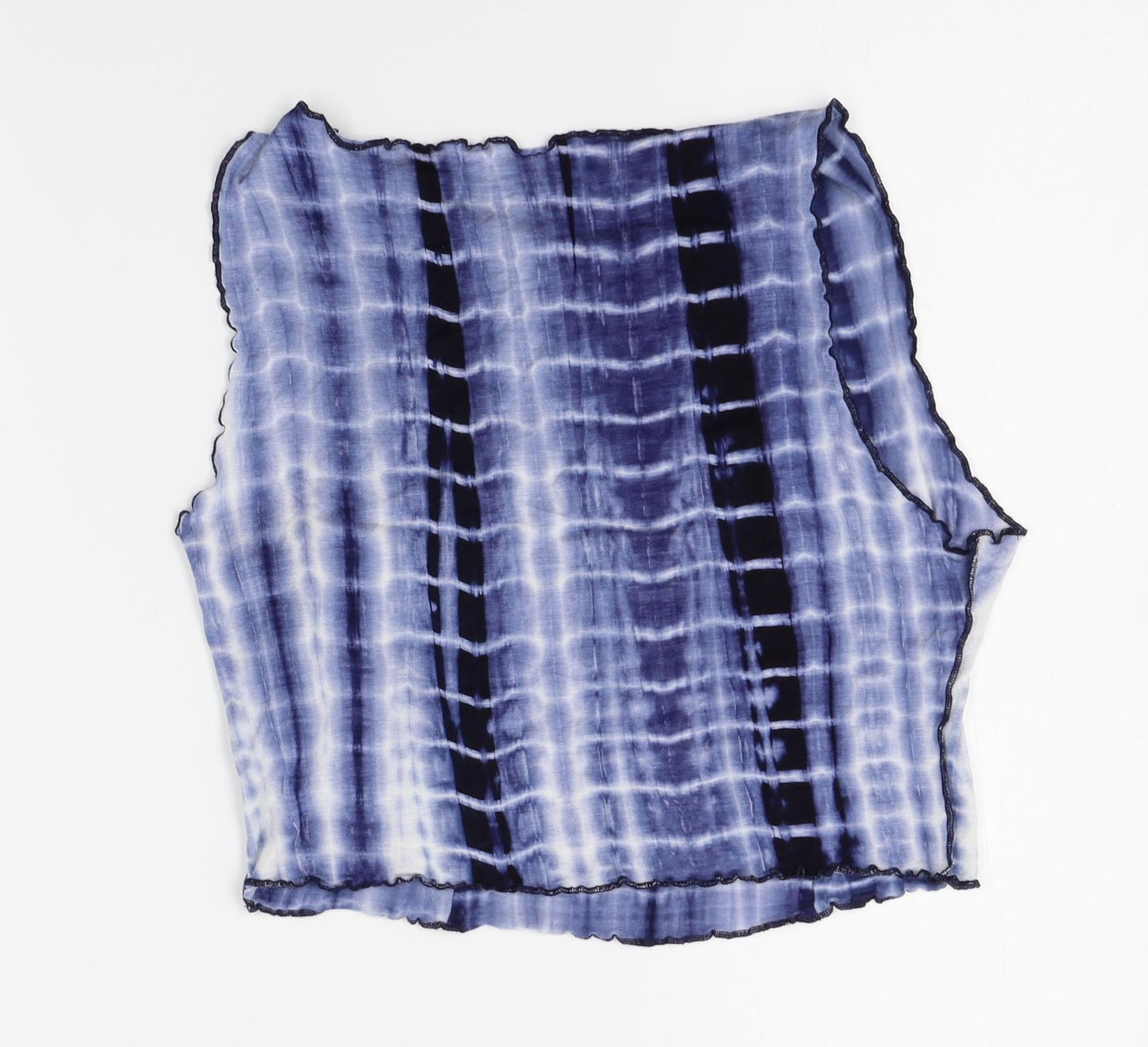 SheIn Womens Blue   Cropped Tank Size L