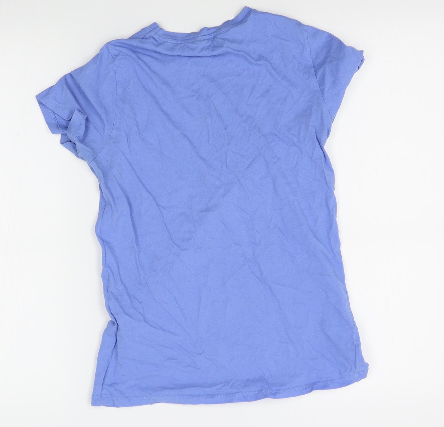 New Look Womens Blue   Basic T-Shirt Size 8  - brooklyn