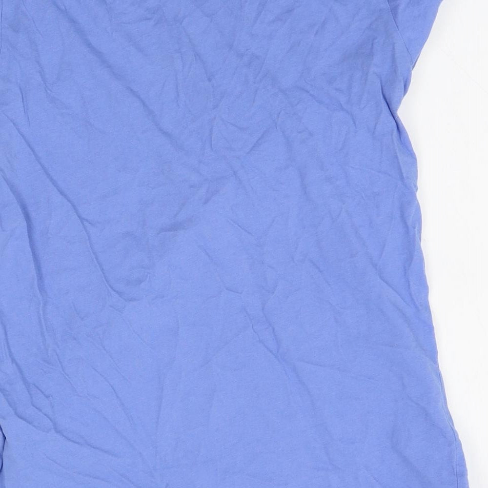 New Look Womens Blue   Basic T-Shirt Size 8  - brooklyn