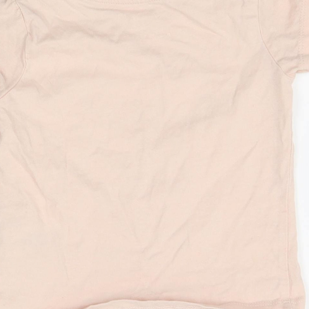 Primark Girls Pink   Basic T-Shirt Size 18-24 Months