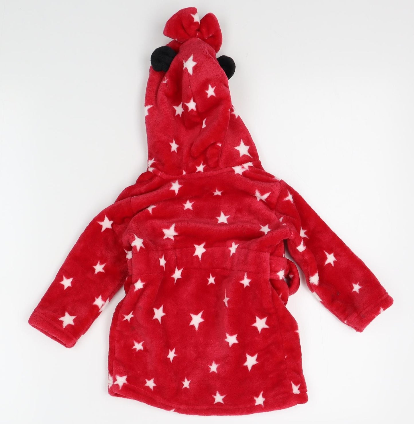 George Girls Red    Robe Size 9-12 Months  - disney, minnie mouse