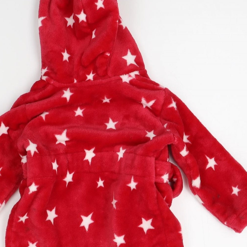 George Girls Red    Robe Size 9-12 Months  - disney, minnie mouse