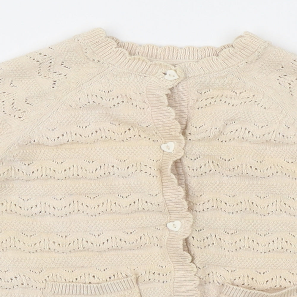 TU Girls Pink   Cardigan Jumper Size 2-3 Years