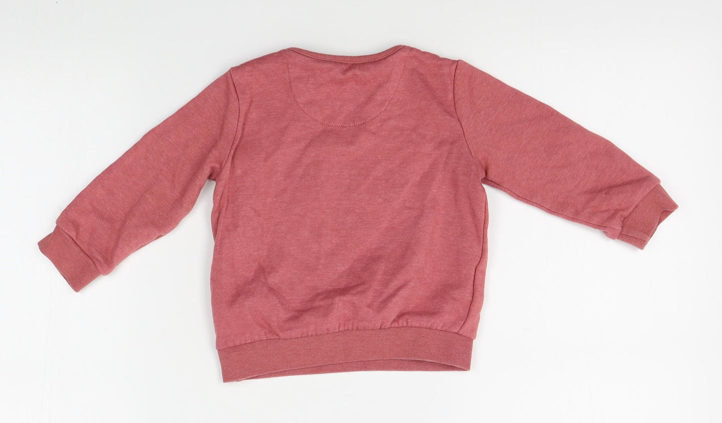 F&F Girls Pink   Pullover Jumper Size 12-18 Months