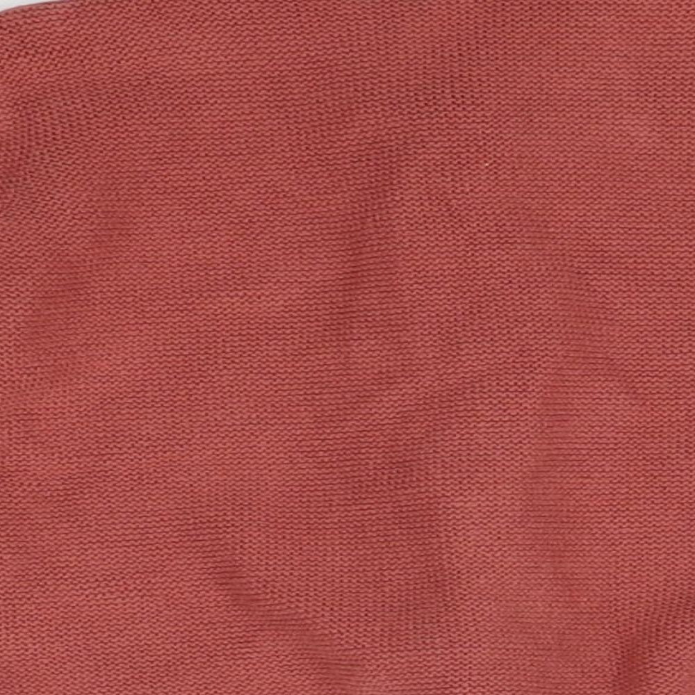 M&S Girls Red   Cardigan Jumper Size 12-18 Months