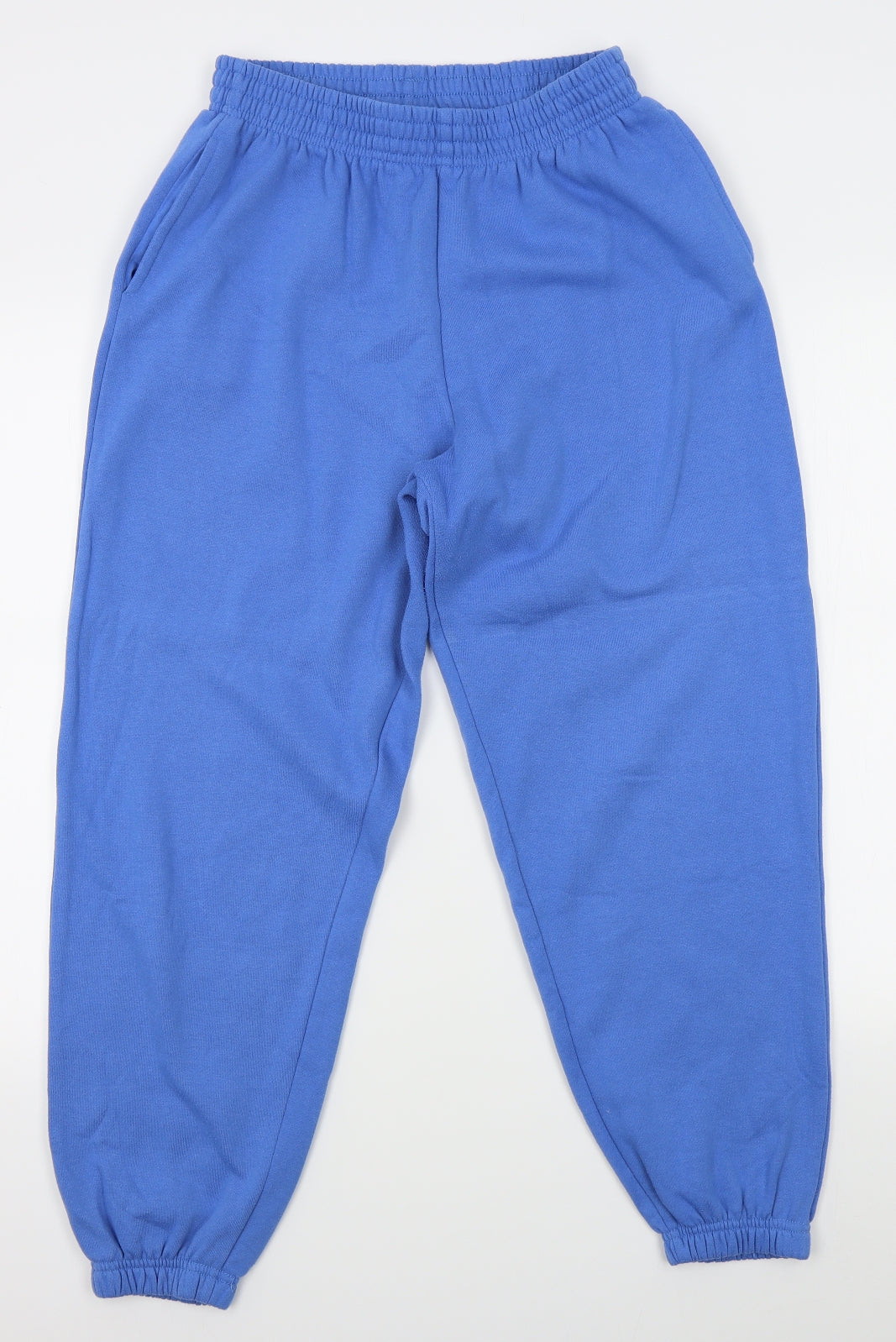 New Look Womens Blue   Jogger Trousers Size 12 L27 in