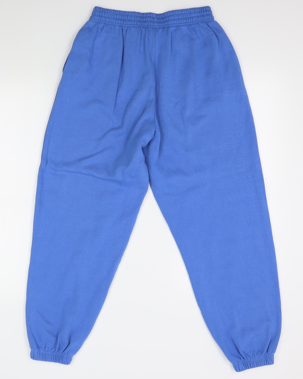 New Look Womens Blue   Jogger Trousers Size 12 L27 in