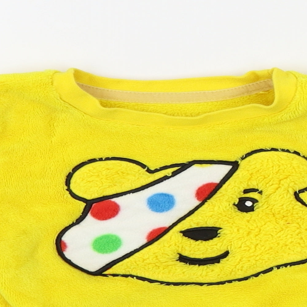 George Baby Yellow   Pullover Jumper Size 18-24 Months