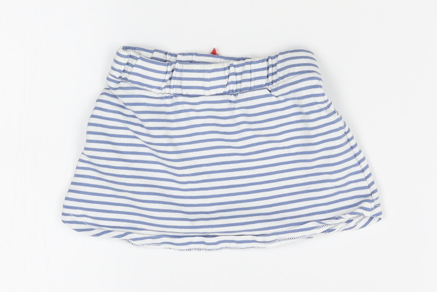 TU Girls White Striped  A-Line Skirt Size 12-18 Months