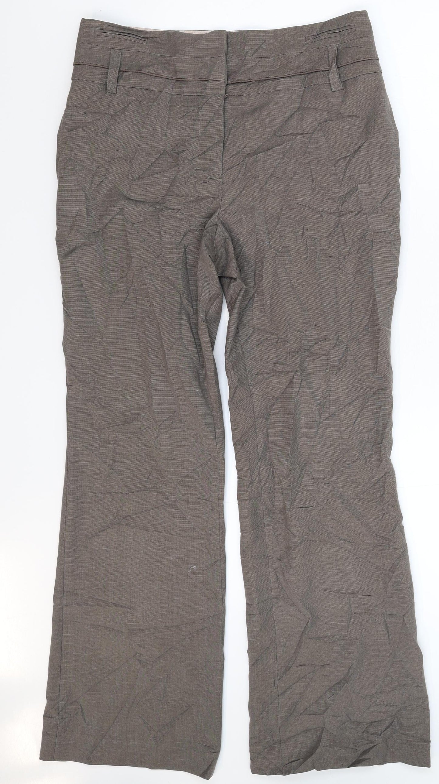 NEXT Womens Grey   Dress Pants Trousers Size 10 L30 in