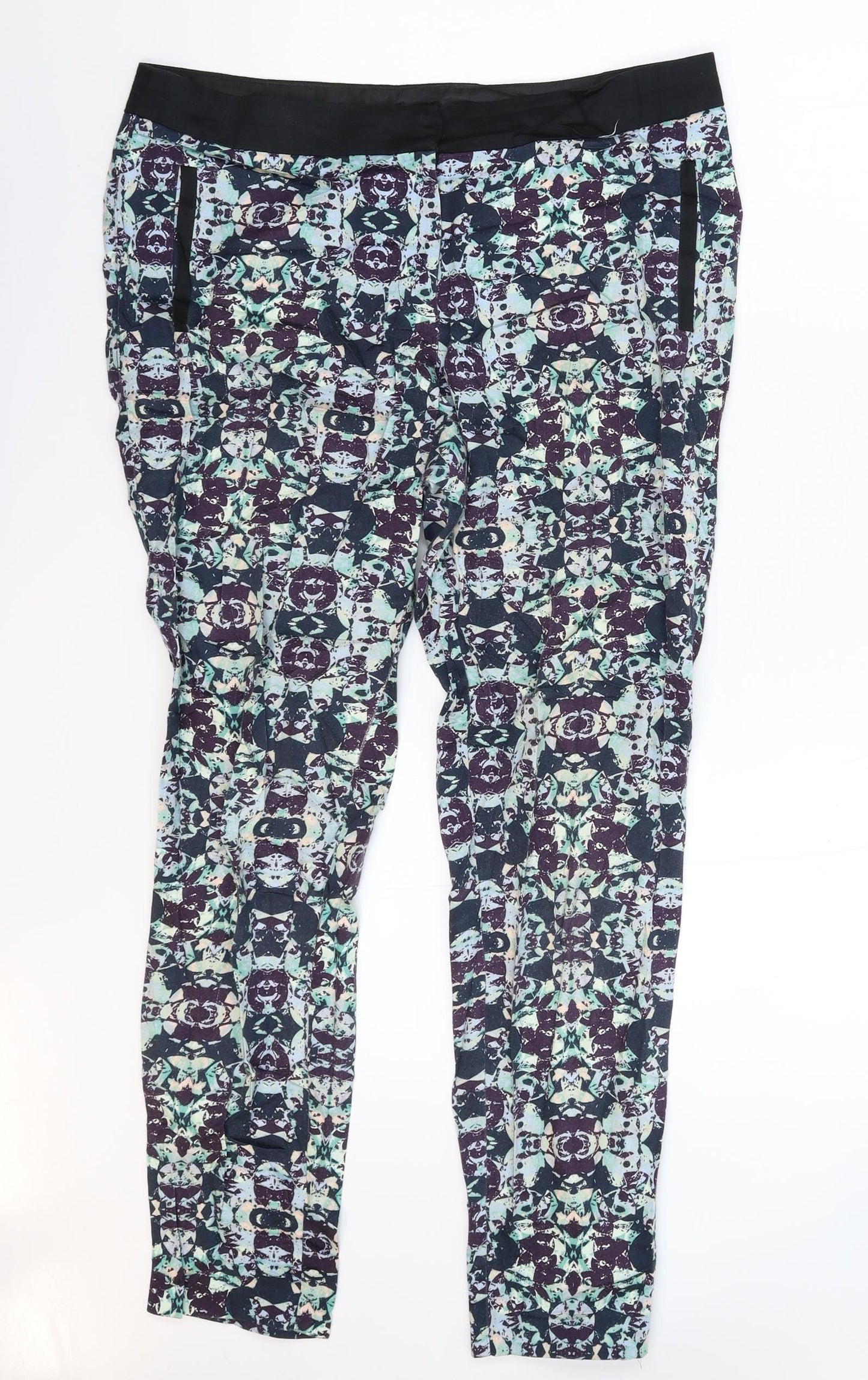 Dorothy Perkins Womens Multicoloured   Capri Leggings Size 12 L27 in