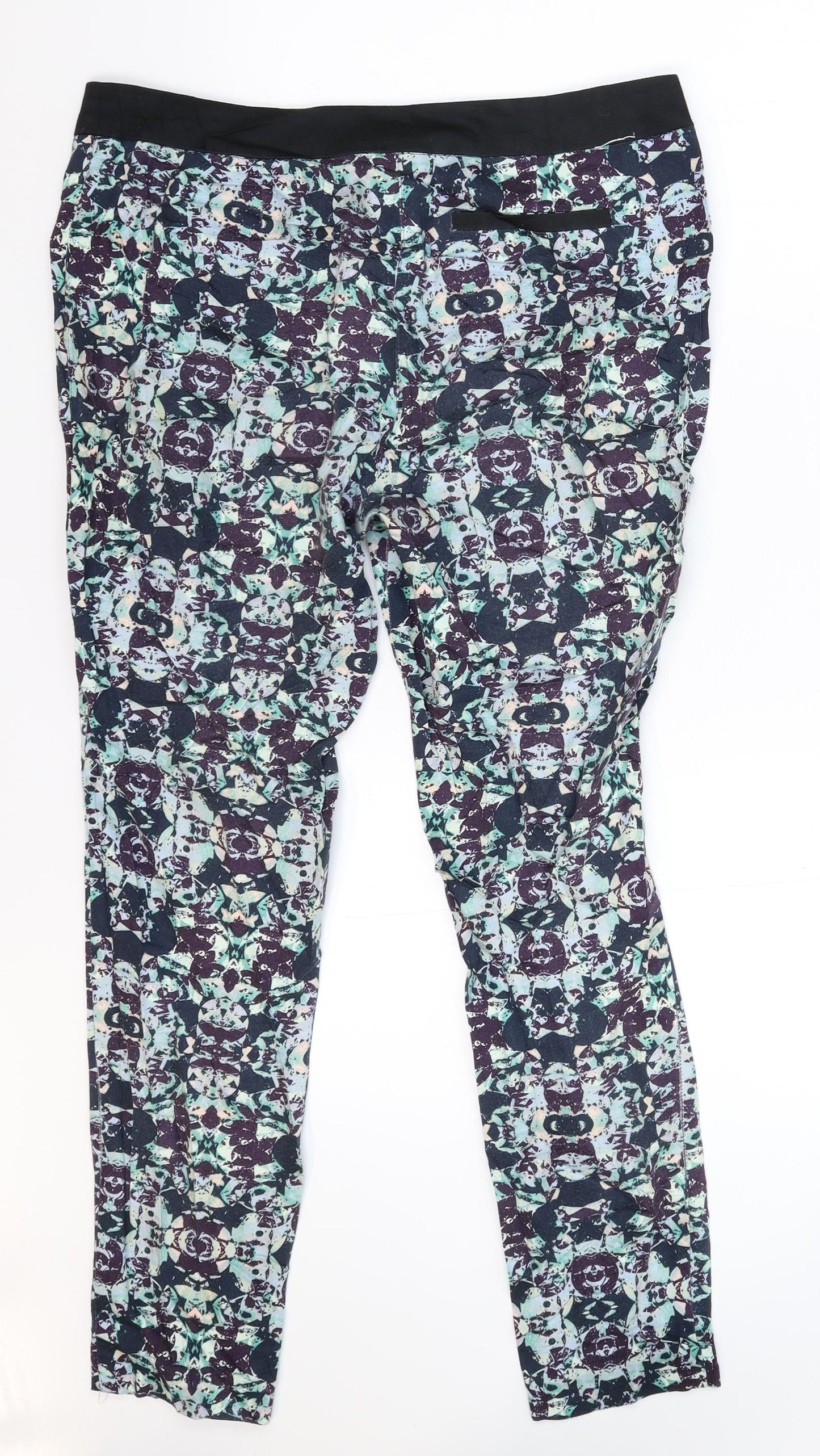 Dorothy Perkins Womens Multicoloured   Capri Leggings Size 12 L27 in