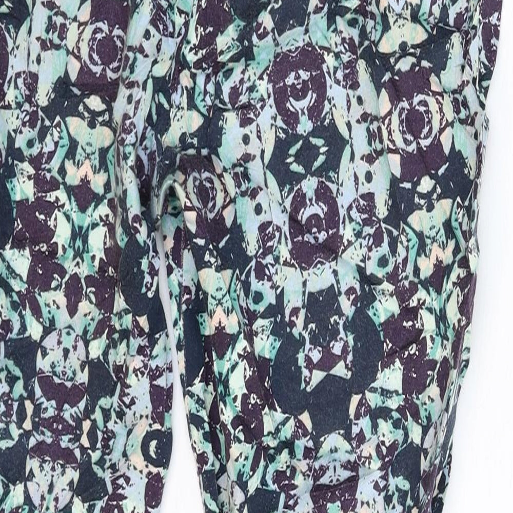Dorothy Perkins Womens Multicoloured   Capri Leggings Size 12 L27 in