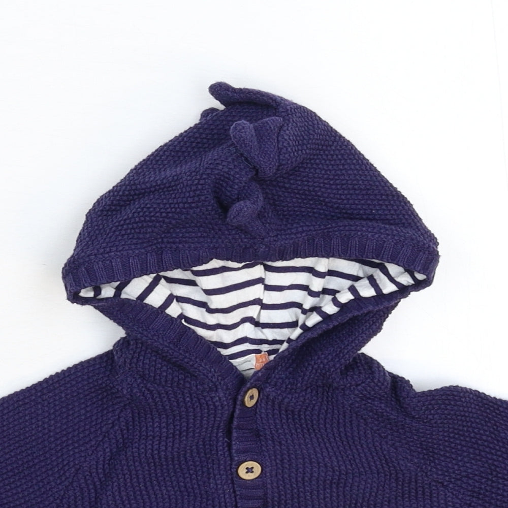 John Lewis Baby Blue  Knit Jacket  Size 3-6 Months