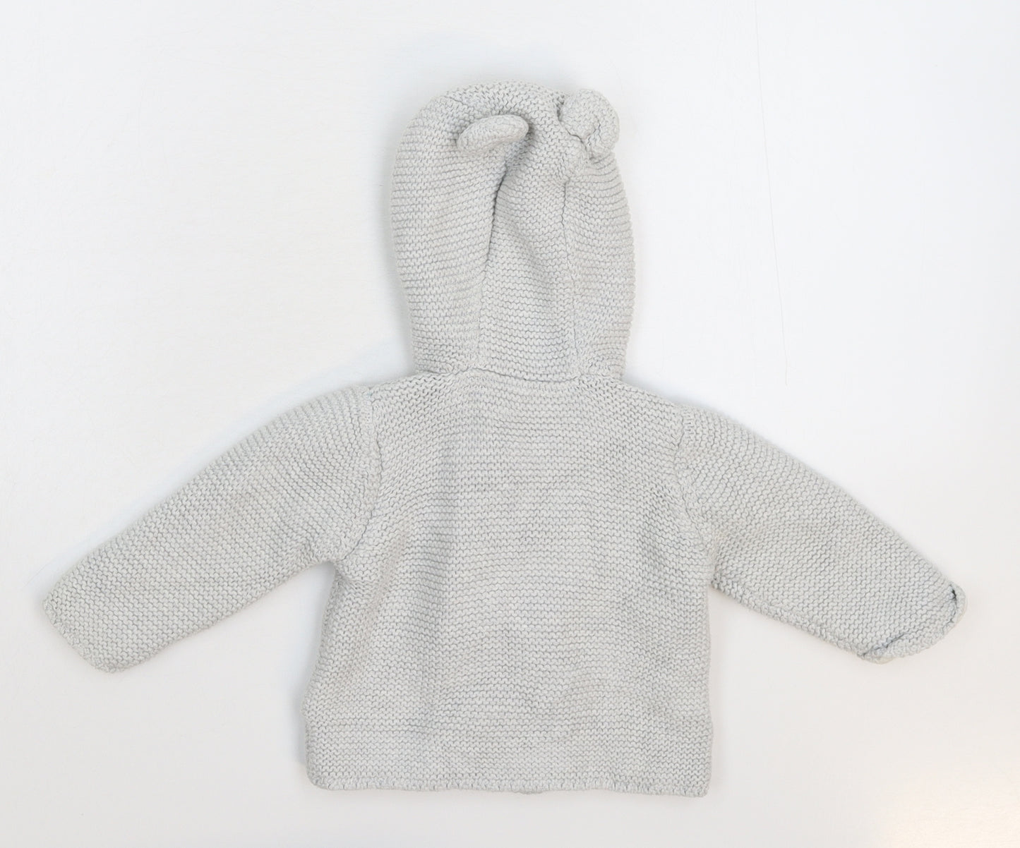 Marks and Spencer Baby Grey  Knit Jacket  Size 6-9 Months
