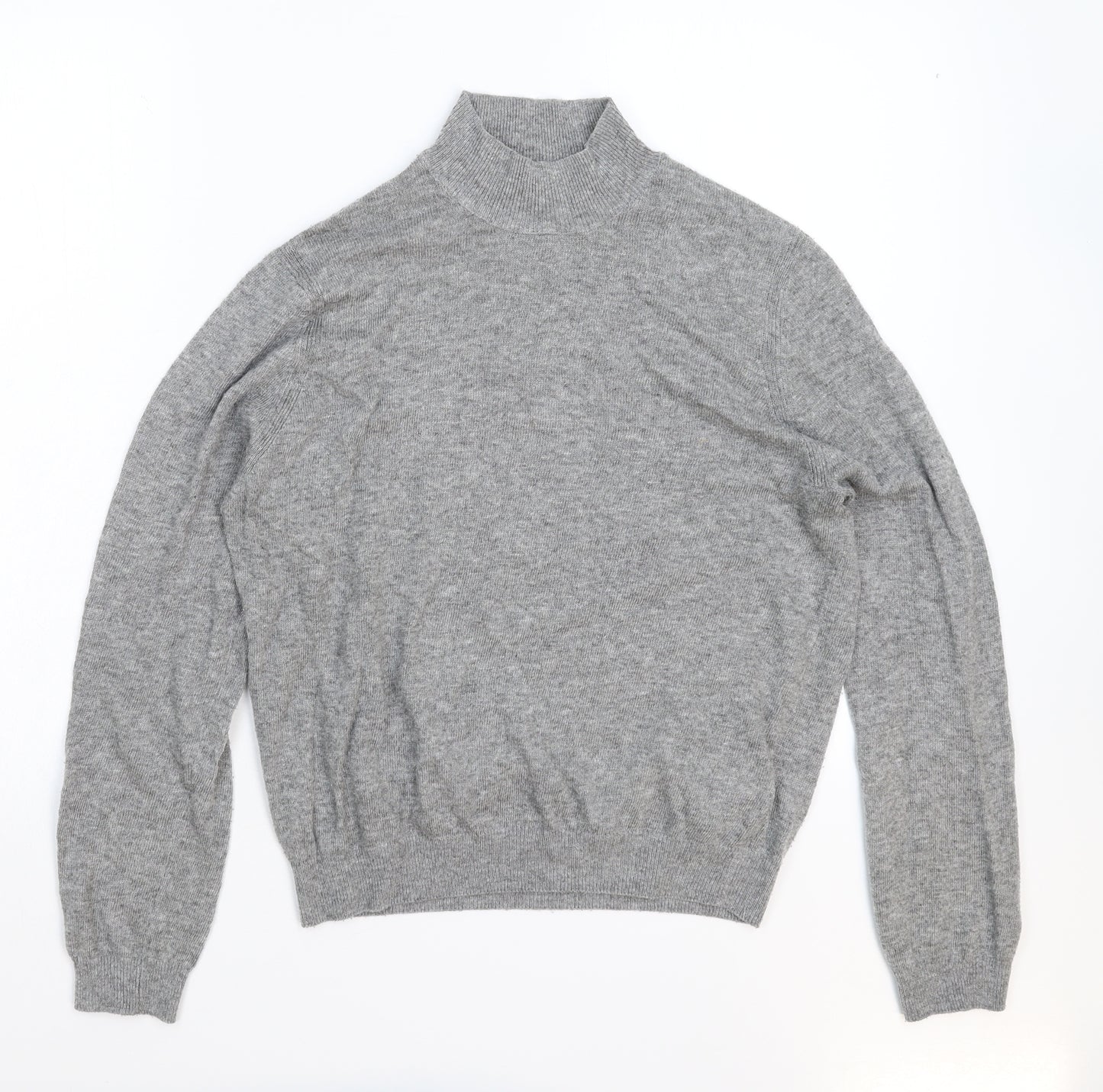 New Look Womens Grey  Knit Pullover Jumper Size 14