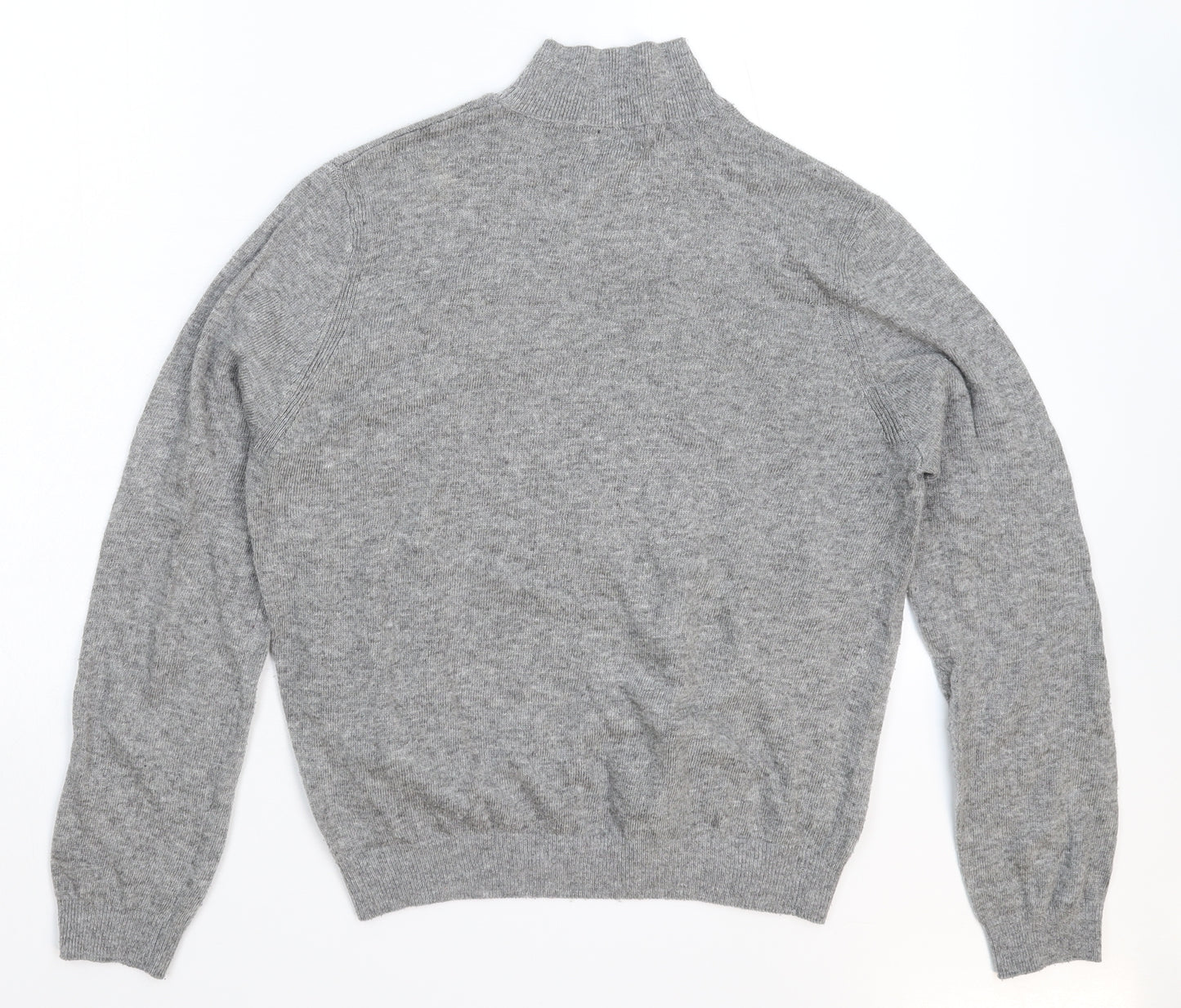 New Look Womens Grey  Knit Pullover Jumper Size 14