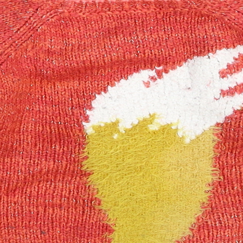 George Baby Pink  Knit Pullover Jumper Size 12-18 Months