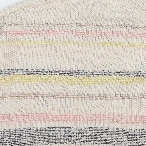 George Womens Multicoloured Striped Knit Pullover Jumper Size 12