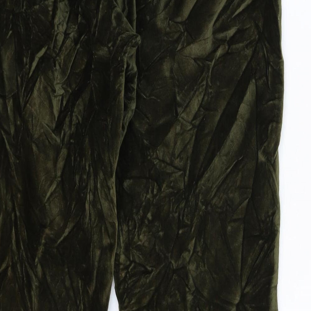 Peruvian Connection Womens Green   Trousers  Size 10 L30 in