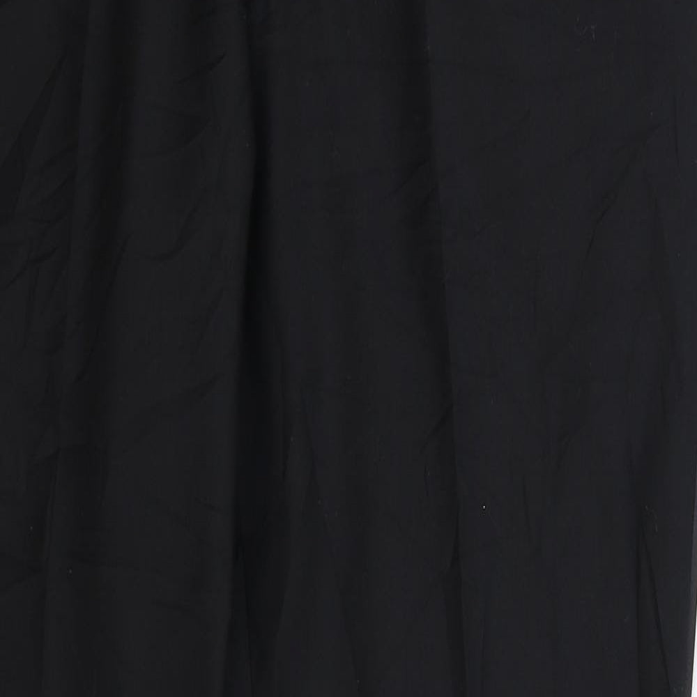 Matalan Mens Black   Dress Pants Trousers Size 34 L33 in