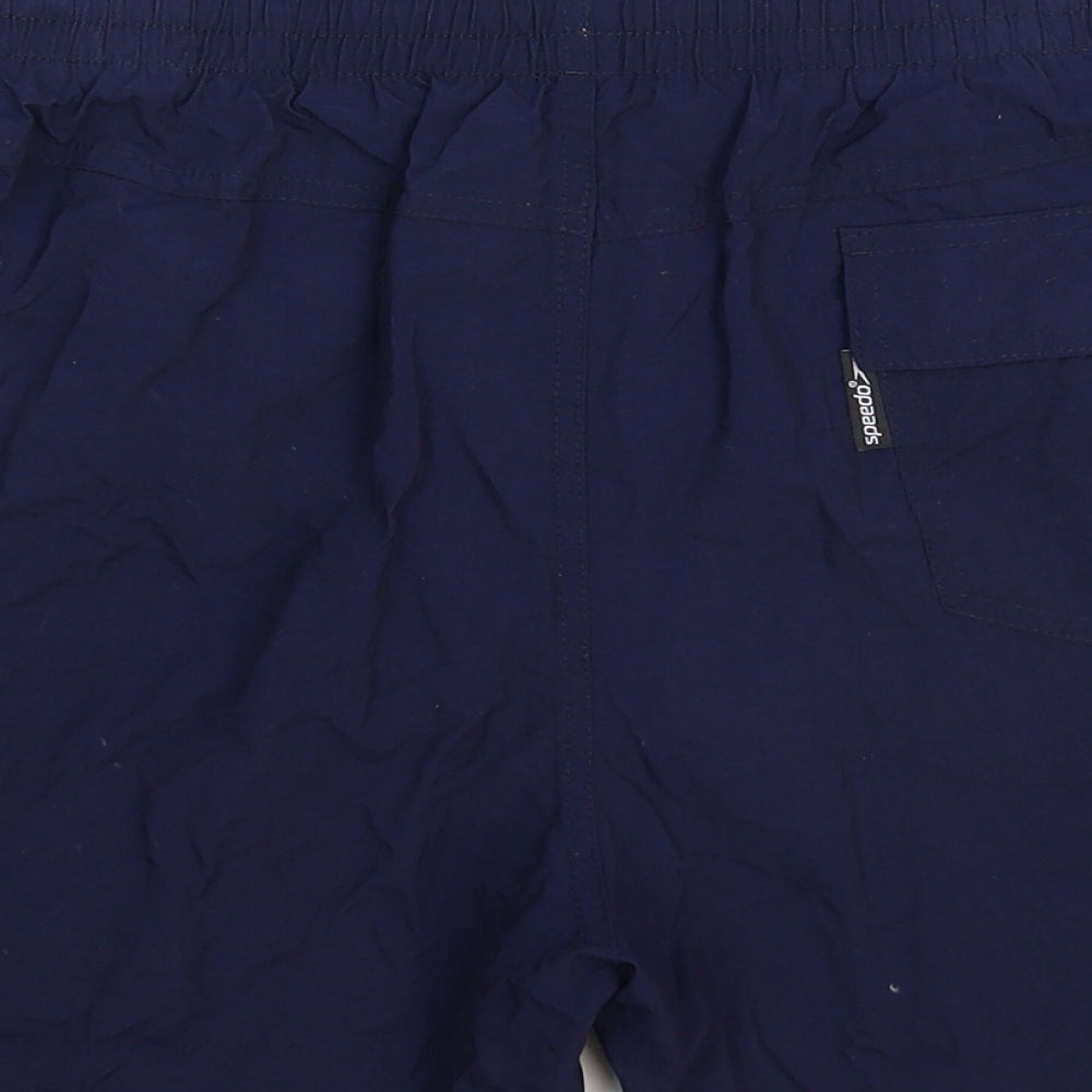 Speedo Mens Blue   Athletic Shorts Size L