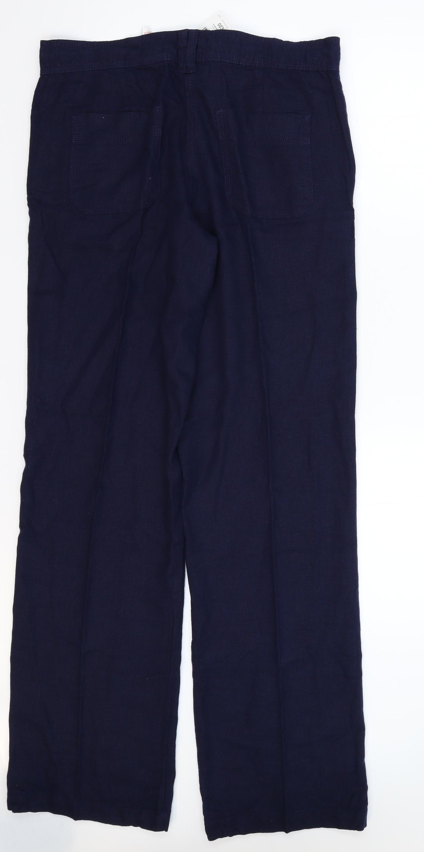 NEXT Womens Blue   Trousers  Size 12 L35 in