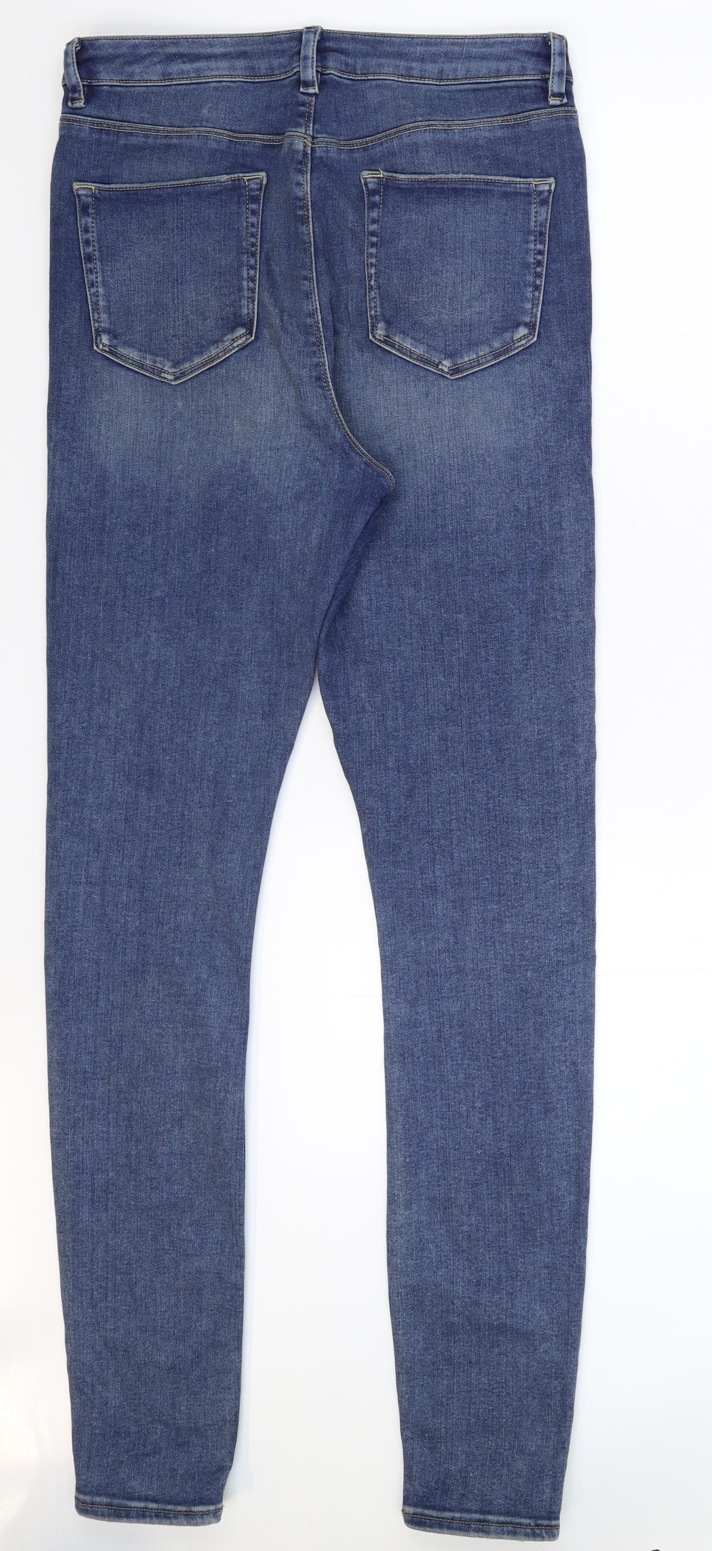 ASOS Mens Blue  Denim Skinny Jeans Size 30 L33 in