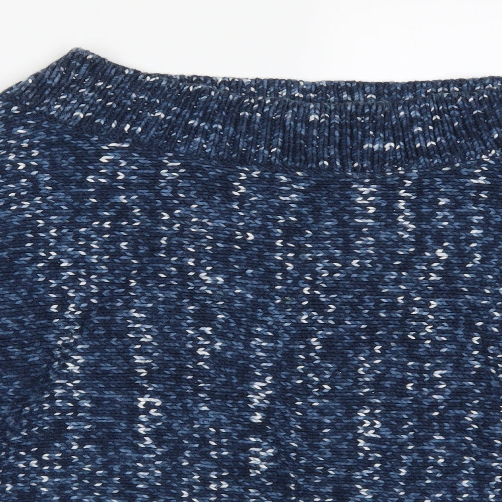 Gap Womens Blue  Knit Pullover Jumper Size 2XL