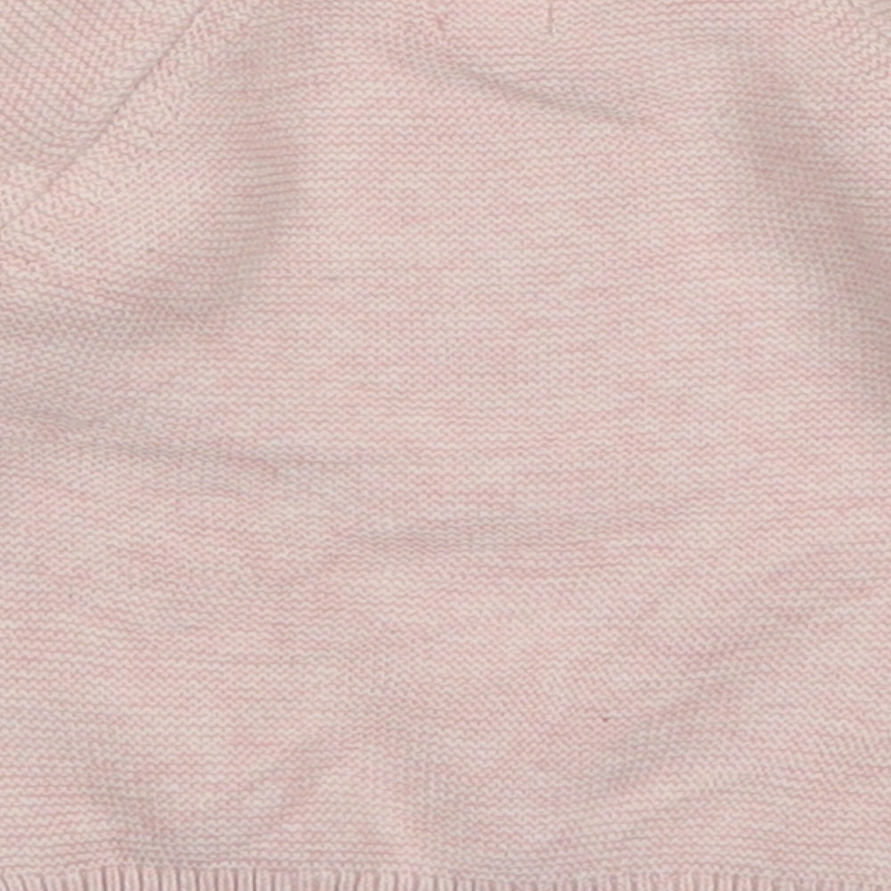 John Lewis Girls Pink   Pullover Jumper Size 0-3 Months  - Rabbit