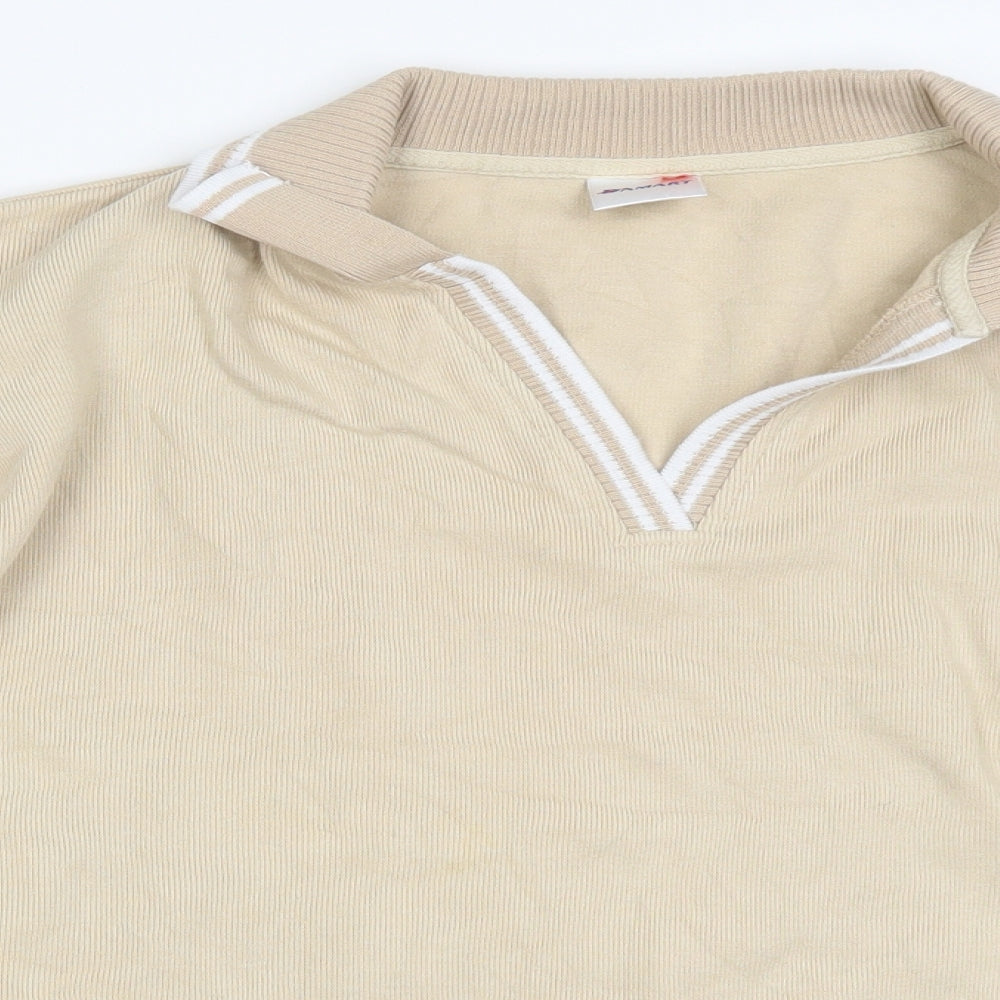 Damart Womens Beige   Basic Polo Size 20