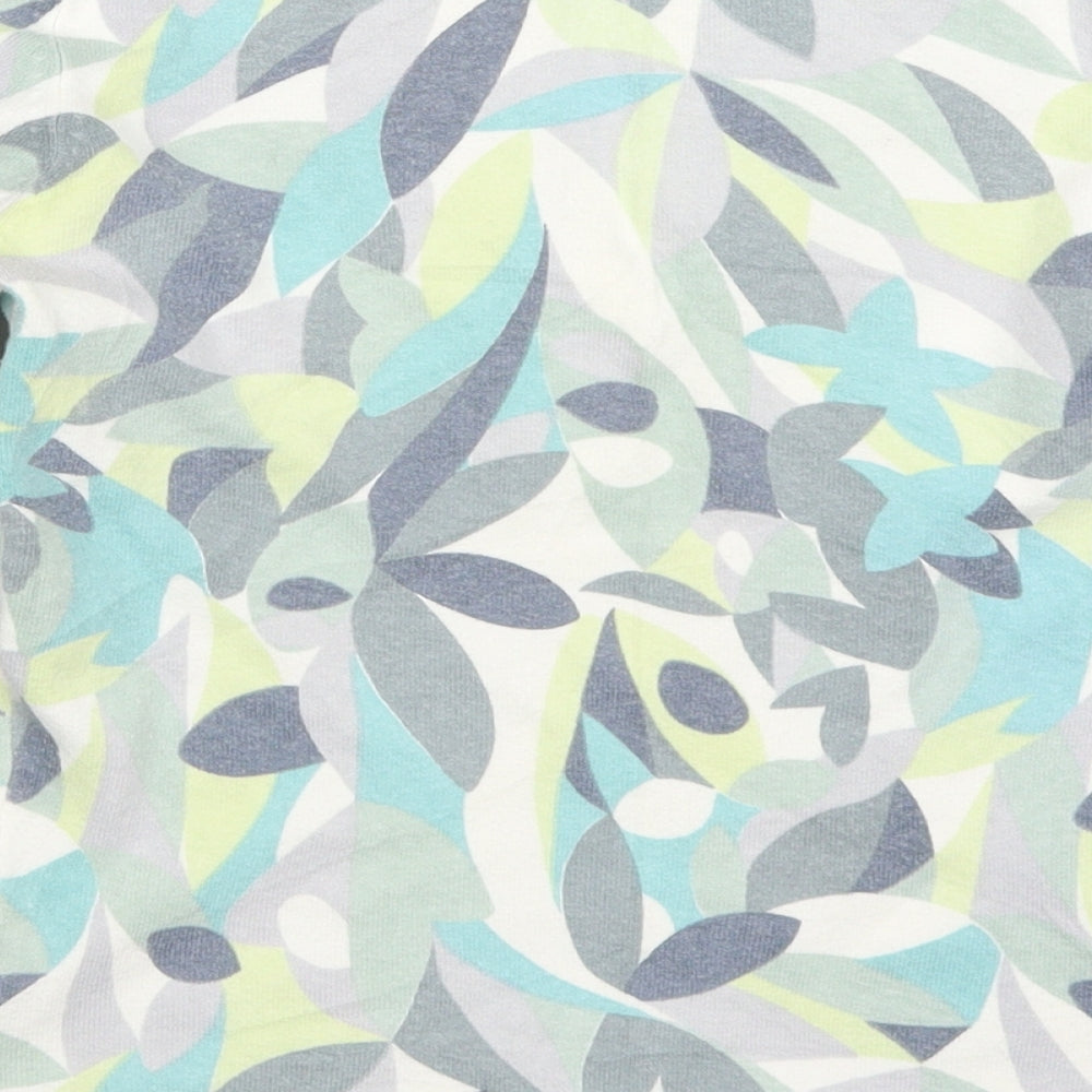 NEXT Womens Blue Floral  Pullover Jumper Size 8