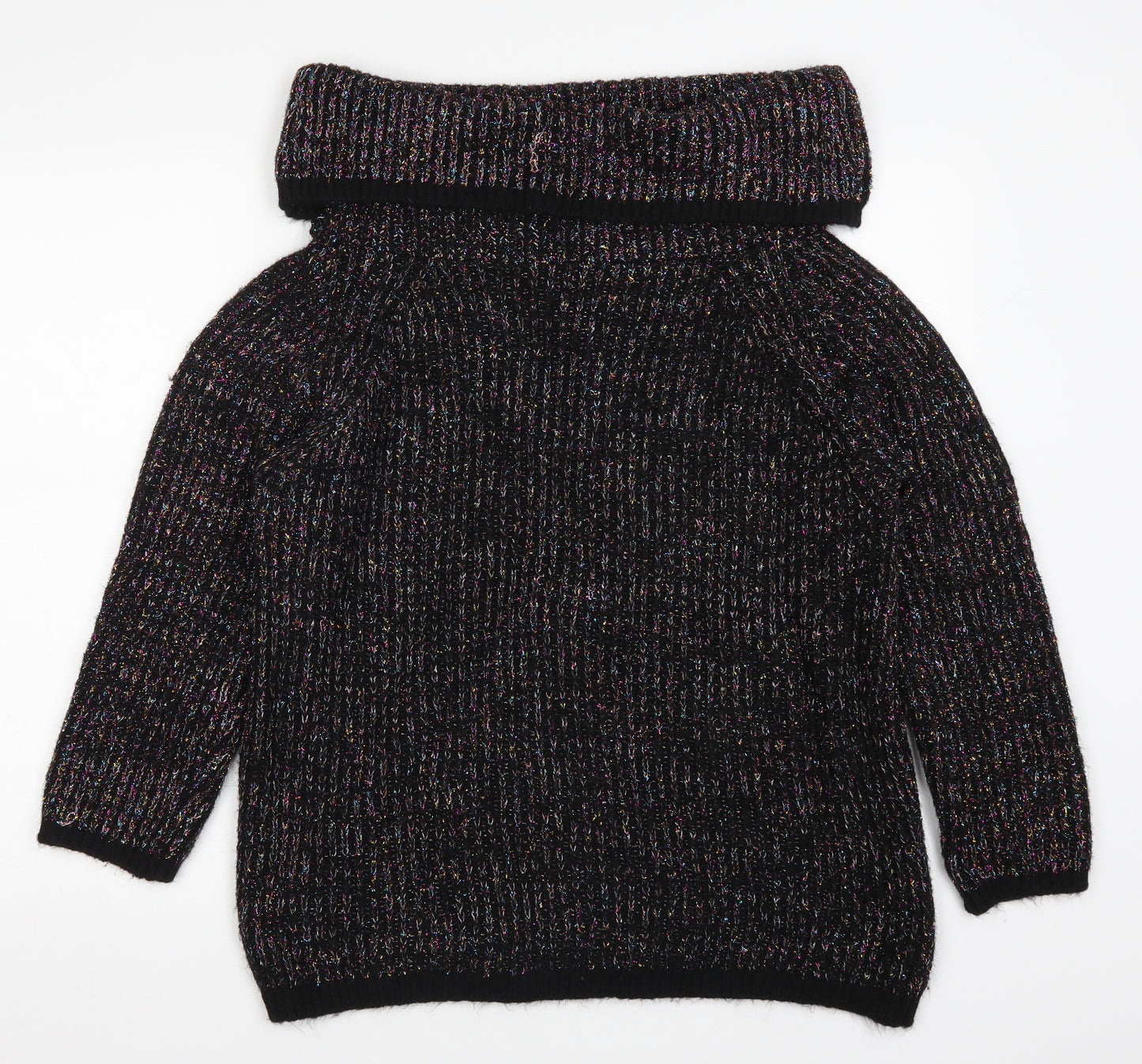 Matalan Womens Multicoloured  Knit Pullover Jumper Size L