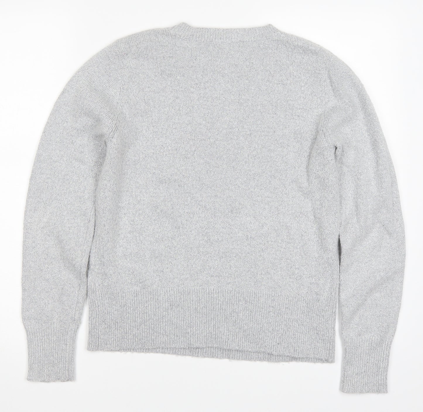 Oasis Womens Grey   Pullover Jumper Size M